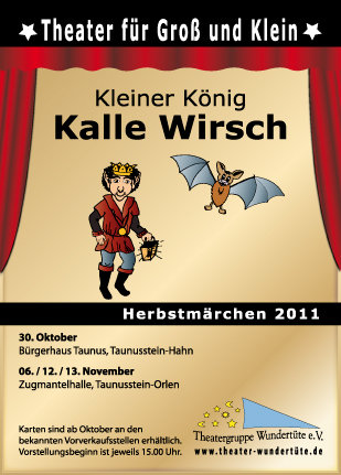 Kalle Wirsch Plakat 2011